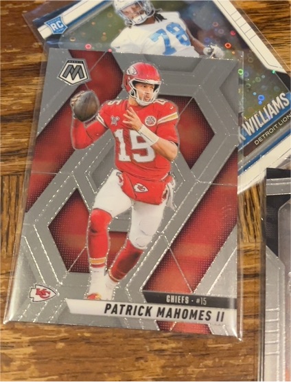 2025 Panini Mosaic #15 Patrick Mahomes II — front