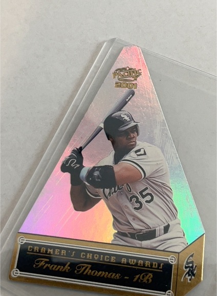 2001 Pacific Cramer's Choice Award #35 Frank Thomas — front