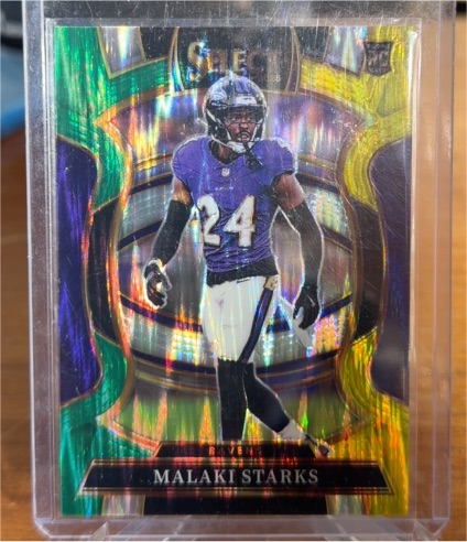 2025 Panini Select #61 Malaki Starks — front