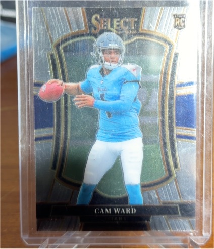 2025 Panini Select #126 Cam Ward — front
