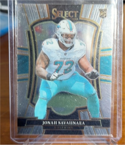 2025 Panini Select Premier Level #183 Jonah Savaiinaea — front