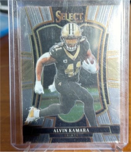 2025 Panini Select #140 Alvin Kamara — front