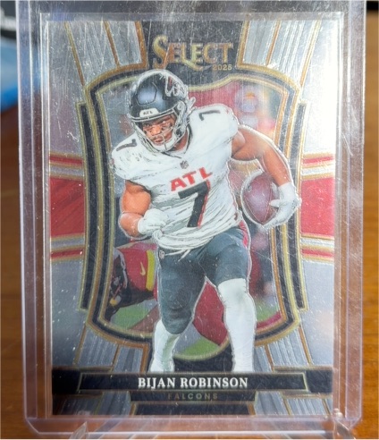2023 Panini Select #4 Bijan Robinson — front