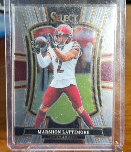 2025 Panini Select Premier Level #189 Marshon Lattimore — front