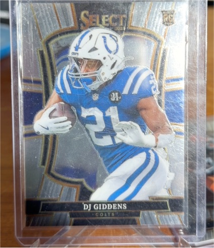 2025 Panini Select #131 DJ Giddens — front