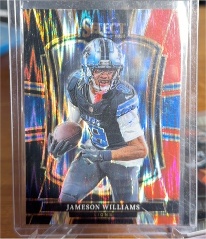 2025 Panini Select Premier Level #171 Jameson Williams — front
