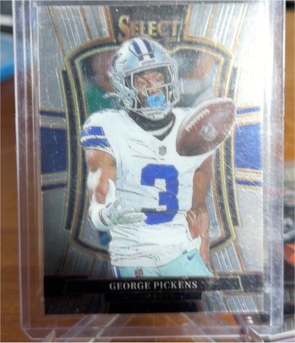 2025 Panini Select Premier Level #197 George Pickens — front