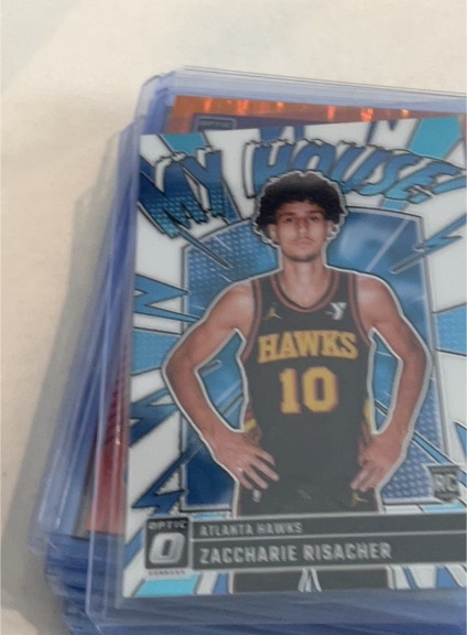 2024-25 Donruss Optic #13 Zaccharie Risacher My House — front