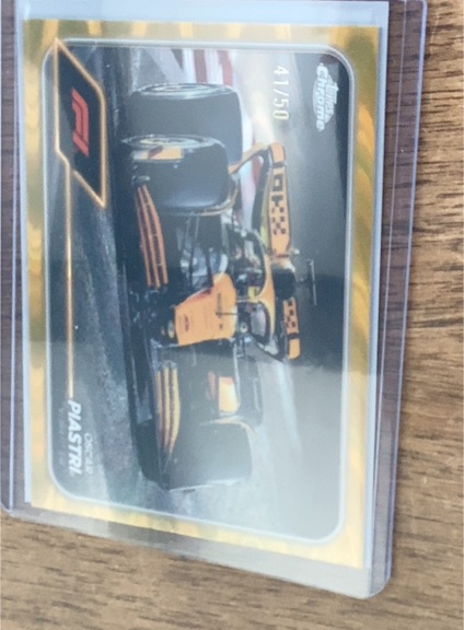 2024 Topps Chrome Formula 1 #80 Oscar Piastri — front