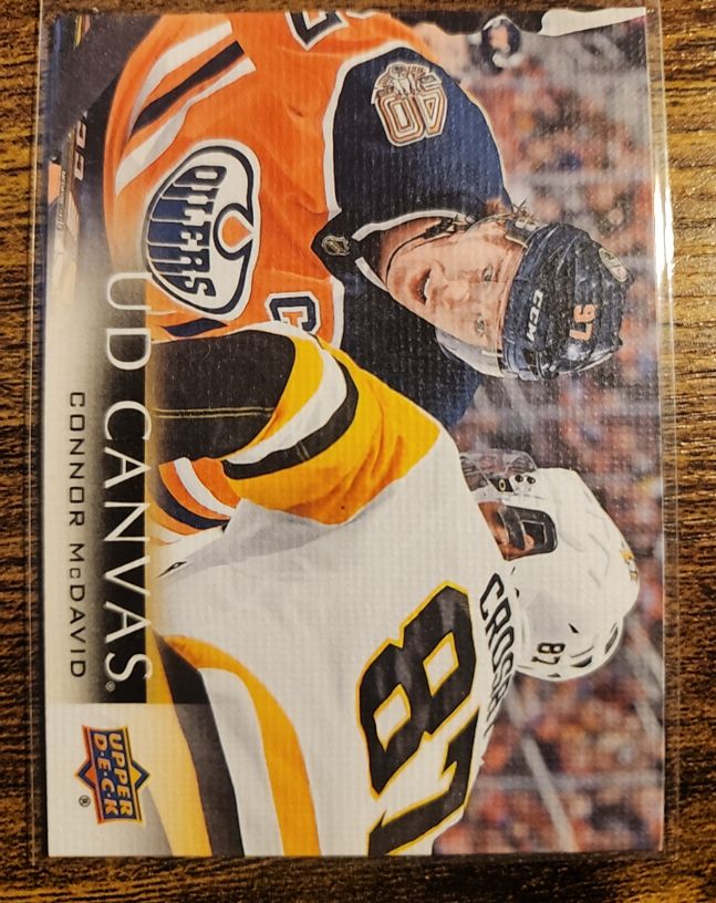 2022-23 Upper Deck UD Canvas #C34 Connor McDavid — front