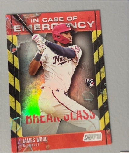2025 Topps Stadium Club #ICE-11 James Wood — front