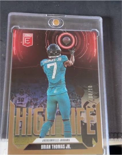 2025 Panini Donruss Elite #7 Brian Thomas Jr. High Life — front
