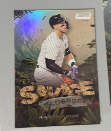 2025 Topps Stadium Club #SS-19 Aaron Judge Savage Slugger — front