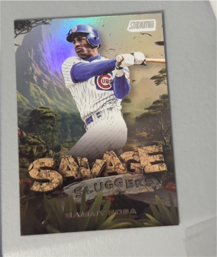 2025 Topps Stadium Club Savage Sluggers #SS-5 Sammy Sosa — front