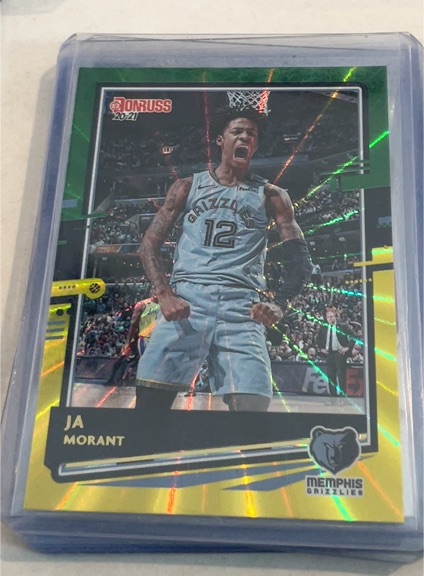 2020-21 Panini Donruss #107 Ja Morant — front