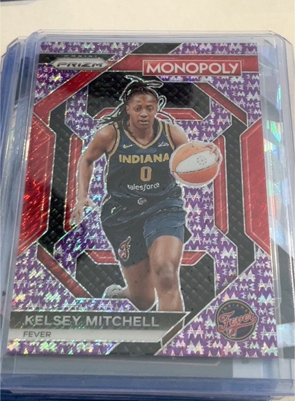 2024 Panini Prizm Monopoly WNBA #WNBA28 Kelsey Mitchell — front