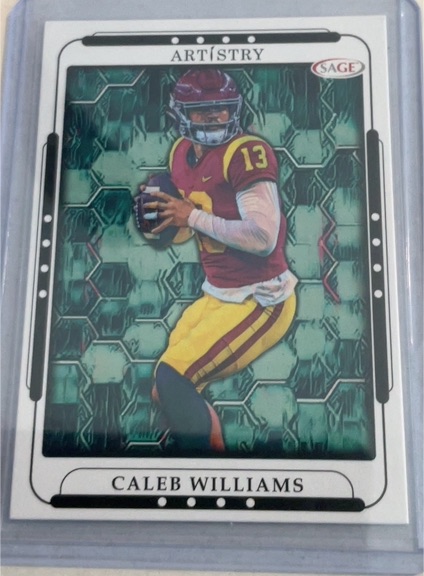2023 SAGE Artistry #32 Caleb Williams — front