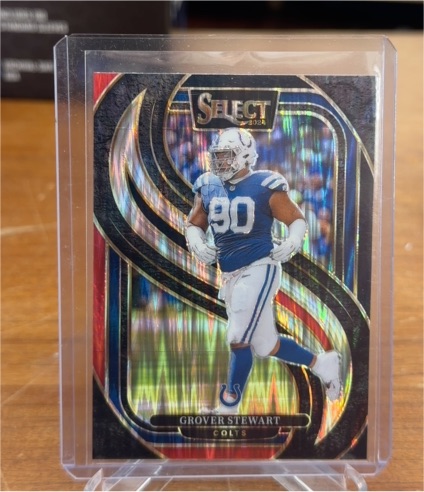 2024 Panini Select #139 Grover Stewart — front