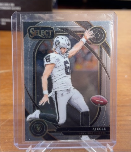 2024 Panini Select Club Level #203 AJ Cole — front