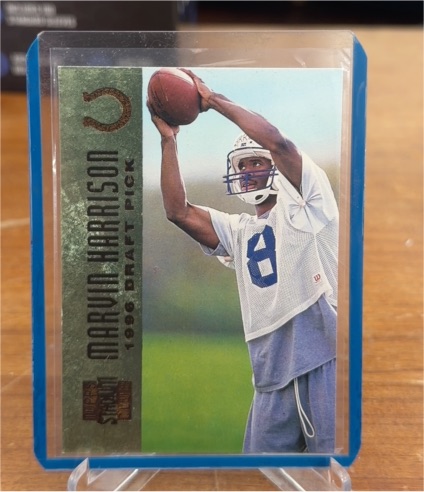 1996 Topps Stadium Club #145 Marvin Harrison — front