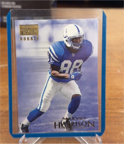 1996 SkyBox Premium #199 Marvin Harrison — front