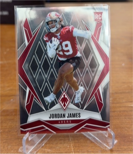 2025 Panini Phoenix #220 Jordan James — front