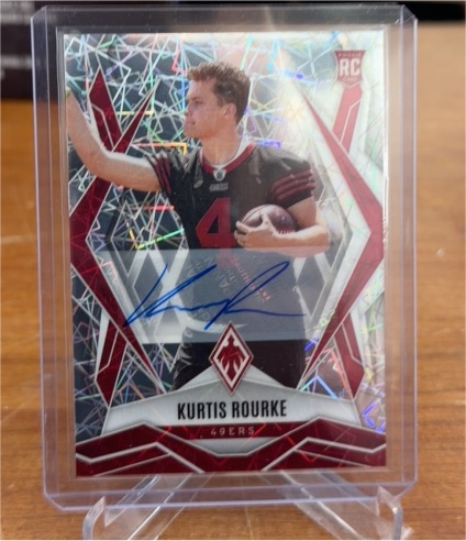 2025 Panini Phoenix #199 Kurtis Rourke — front