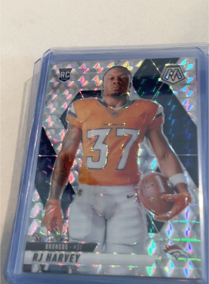 2025 Panini Mosaic Prizm #284 RJ Harvey — front