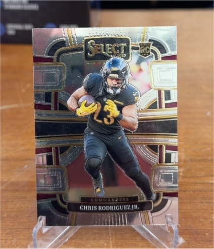 2023 Panini Select #100 Chris Rodriguez Jr. — front