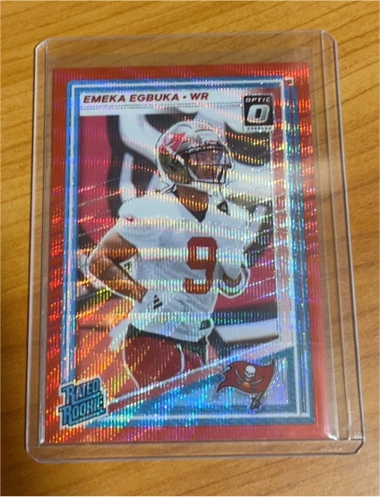 2025 Panini Donruss Optic #375 Emeka Egbuka — front