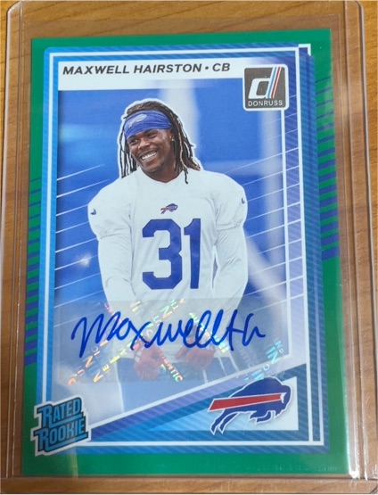 2025 Panini Donruss #362 Maxwell Hairston — front