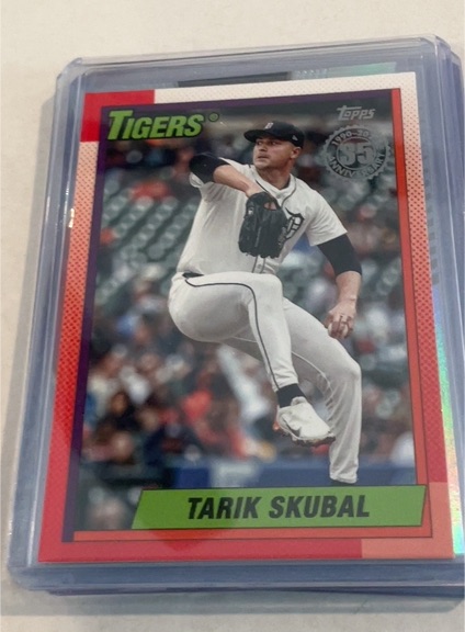 2025 Topps Series 2 - 1990 Topps #90B2-39 Tarik Skubal — front