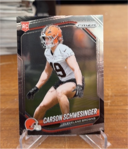2025 Panini Prizm #384 Carson Schwesinger — front