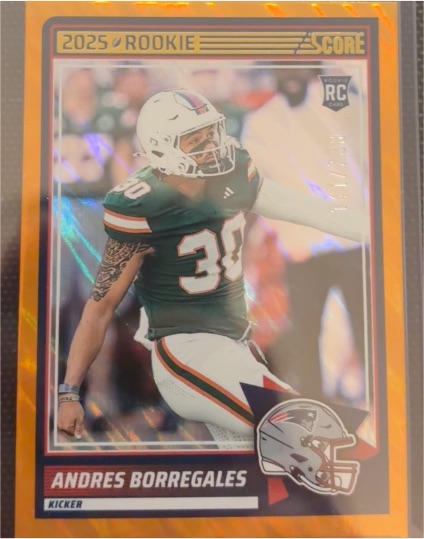 2025 Score #76 Andres Borregales — front
