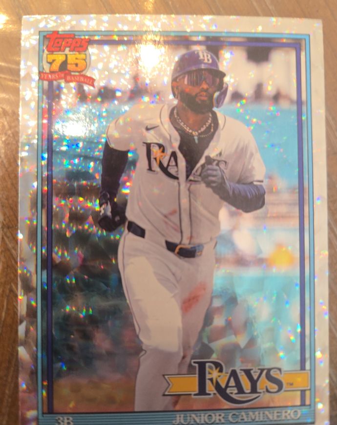 2026 Topps Series 1 #T91-62 Junior Caminero — front