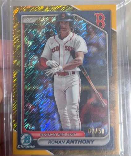 2024 Bowman Chrome #BDC-19 Roman Anthony — front