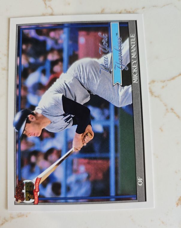 2026 Topps #T91-48 Mickey Mantle — front