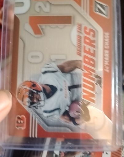 2023 Panini Zenith #11 Ja'Marr Chase Behind the Numbers — front