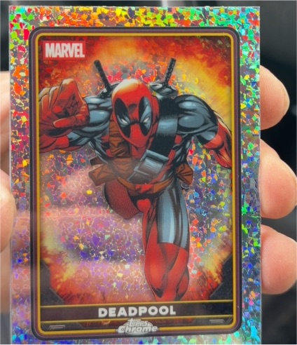 2025 Topps Chrome #1 Deadpool — front