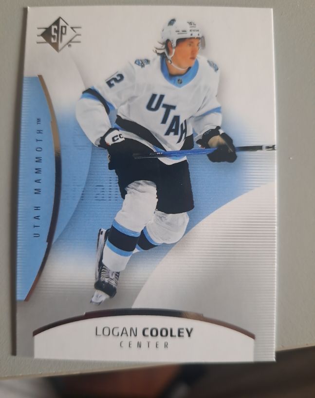 2025-26 Upper Deck SP #96 Logan Cooley — front