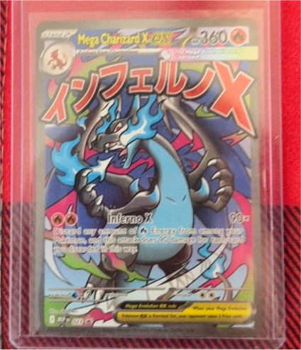 2025 Black Star Promo #023 Mega Charizard X — front