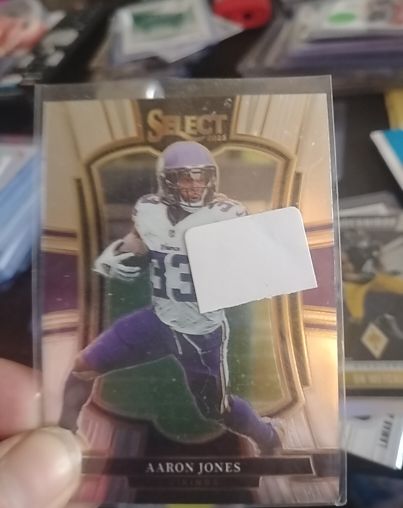 2025 Panini Select #165 Aaron Jones — front