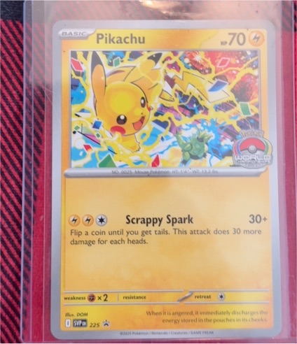 2025 Pokémon SVP #225 Pikachu — front