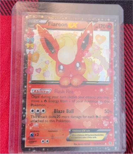 2016 Pokémon Generations Radiant Collection #RC6-32 Flareon EX — front