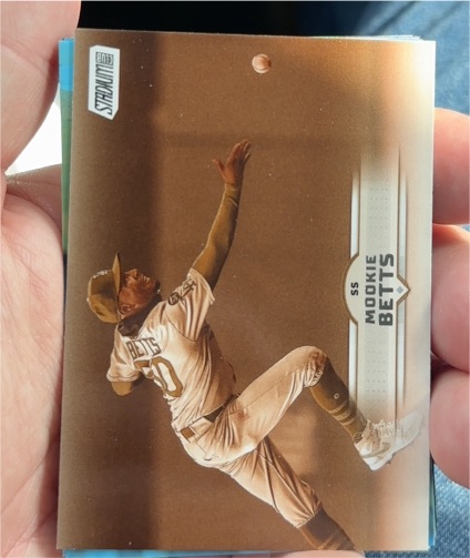 2025 Topps Stadium Club #160 Mookie Betts Sepia Foil — front