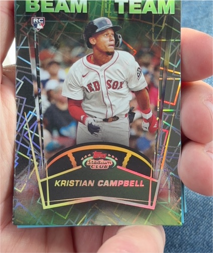 2025 Topps Stadium Club #BT-6 Kristian Campbell — front