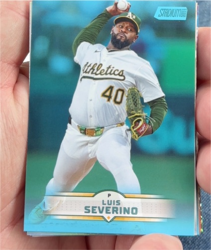 2025 Topps Stadium Club #49 Luis Severino — front