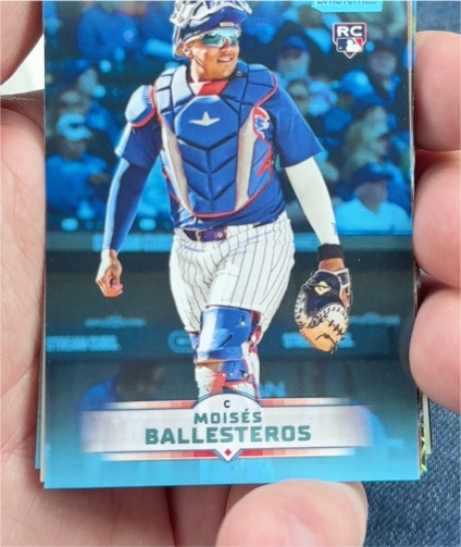 2025 Topps Stadium Club #17 Moises Ballesteros — front