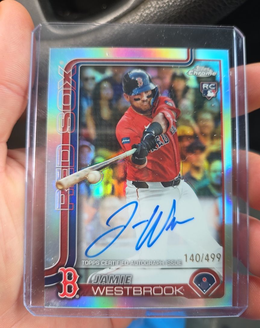 2025 Topps Chrome Update #RA-JWE Jamie Westbrook — front
