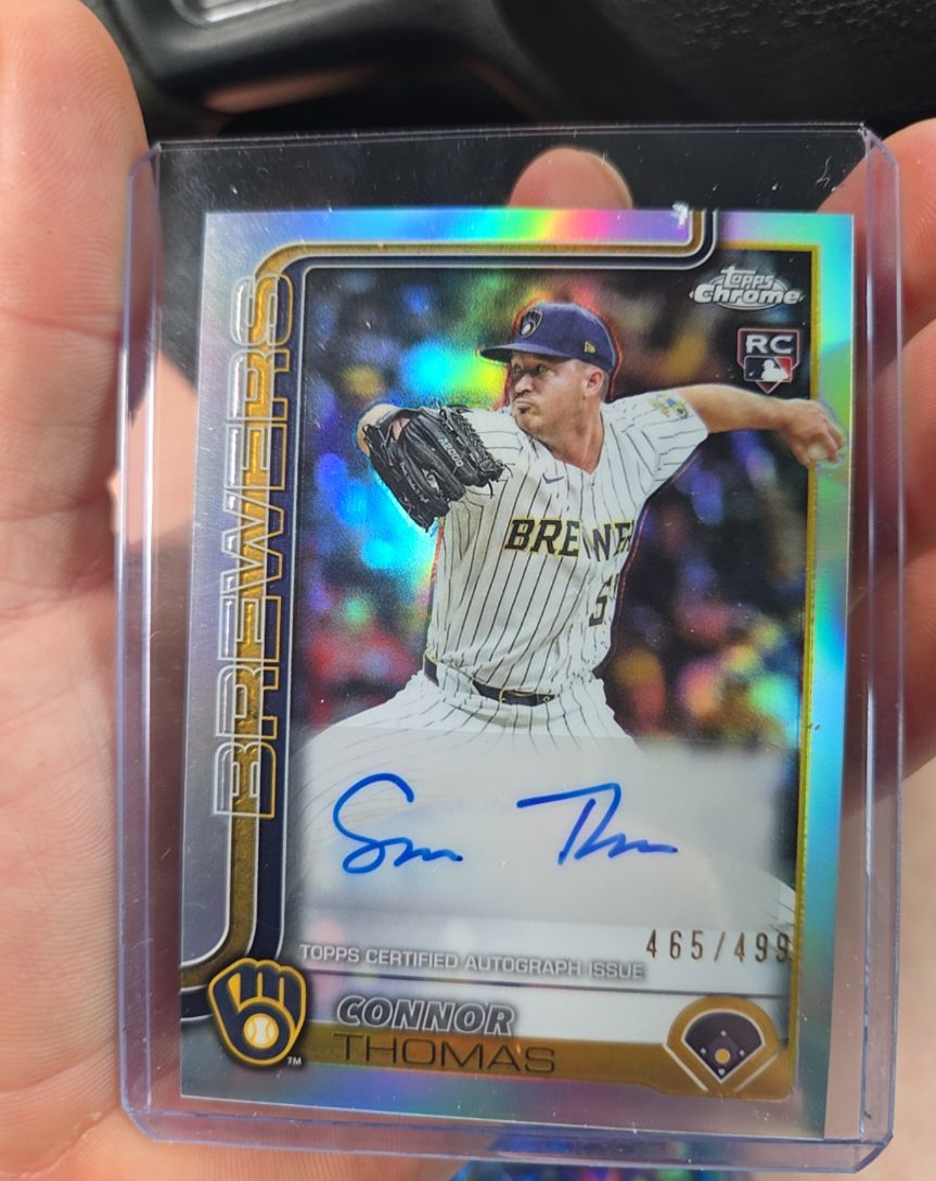 2025 Topps Chrome Update #AC-CT Connor Thomas — front